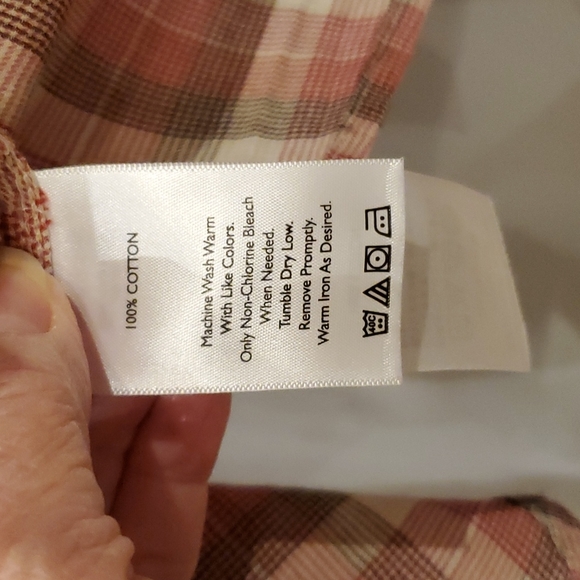 Eddie Bauer swing plaid jacket, Med. - Picture 4 of 9